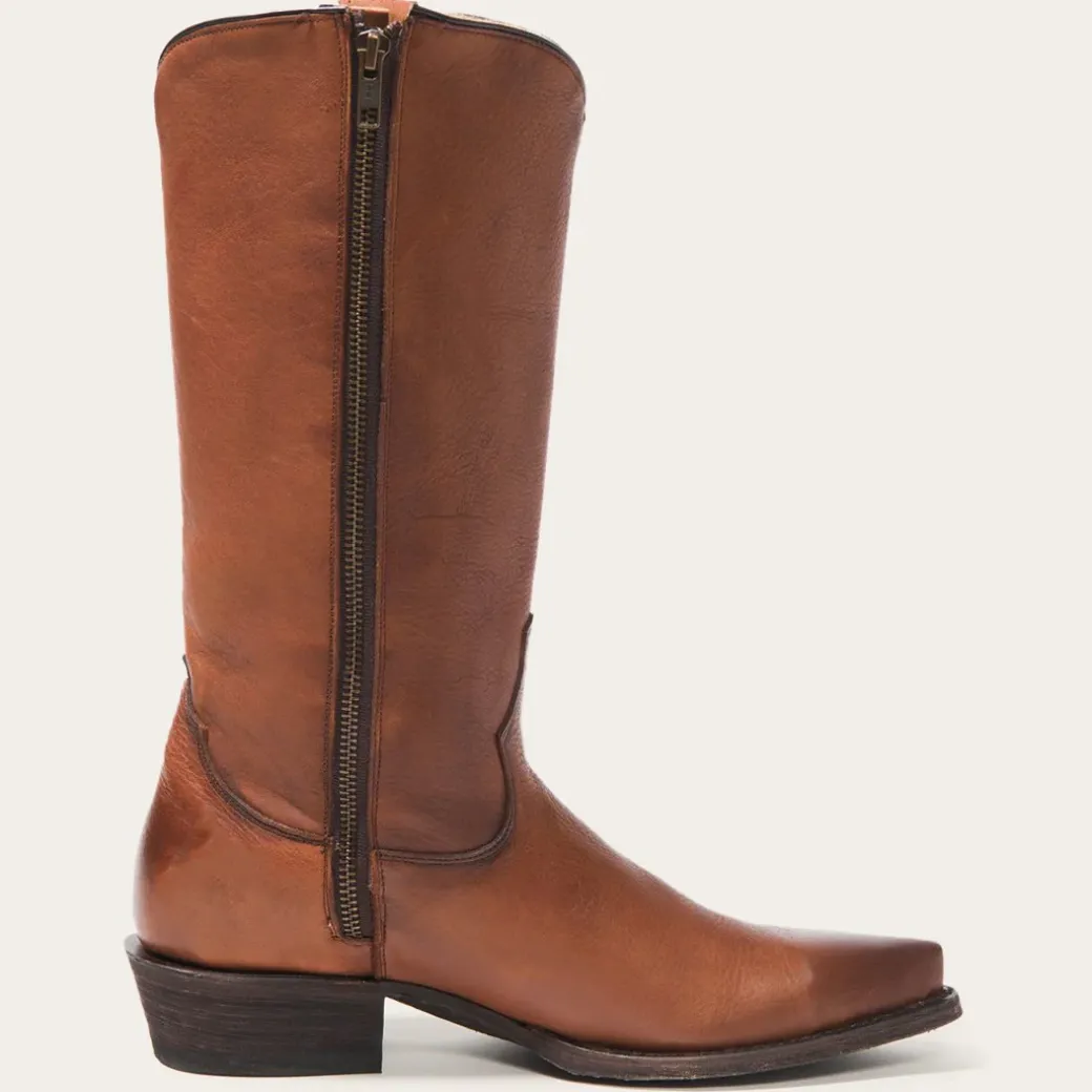 Austin Burnished Leather Snip Toe Boot