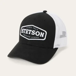 Black Core Patch Trucker Cap