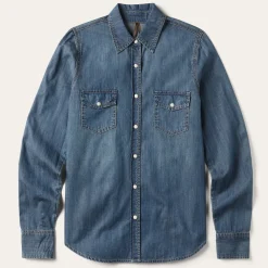 Boyfriend Fit Denim Shirt