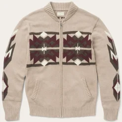 Brown Gray Aztec Cardigan