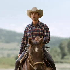 Brushed Twill Plaid Shirt
