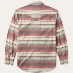 Brushed Twill Striped Shirt