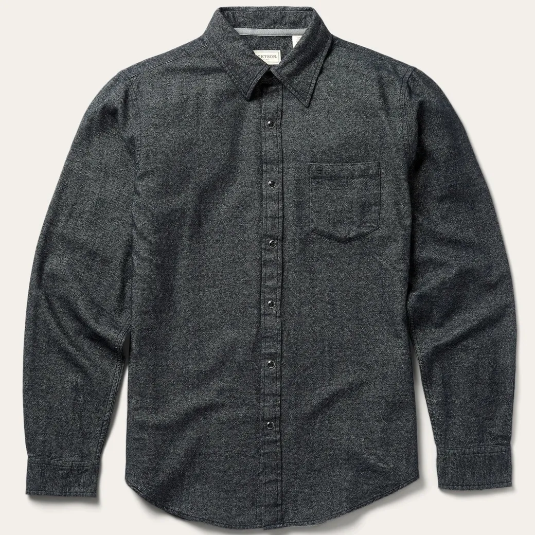 Brushed Twill Western Shirt