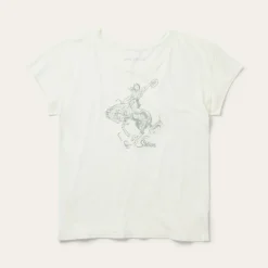 Bucking Cowgirl Graphic Tee