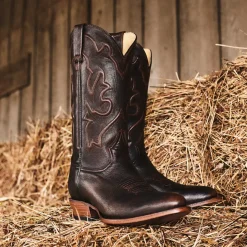 Carlisle Corded  Brushed Leather Boot