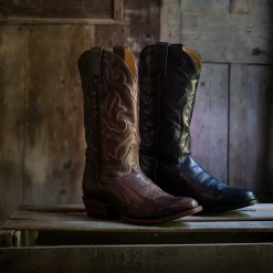 Carlisle Corded  Brushed Leather Boot