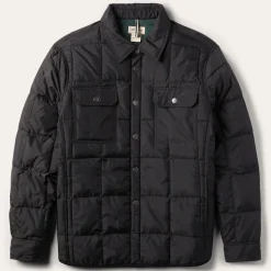 Crushable Black Parachute Jacket