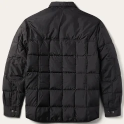 Crushable Black Parachute Jacket