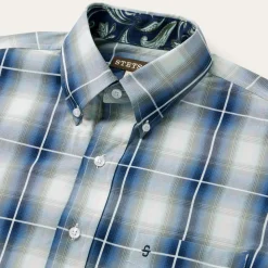 Crystal Plaid Button Down Shirt