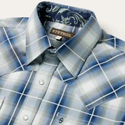 Crystal Plaid Western Shirt