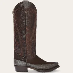 Dakota Brown Suede  Teju Cowboy Boot