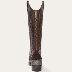 Dakota Brown Suede  Teju Cowboy Boot