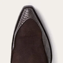 Dakota Brown Suede  Teju Cowboy Boot