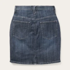 Dark Denim 5-Pocket Skirt