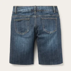 Dark Wash Denim Shorts