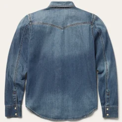 Distressed Denim Shirt