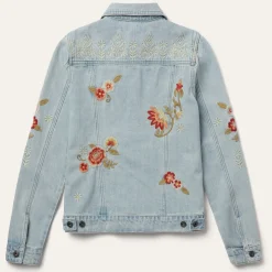 Embroidered Denim Jacket