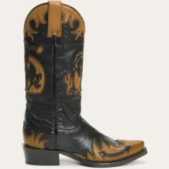 Faye Cowgirl  Horse Underlay Leather Boot