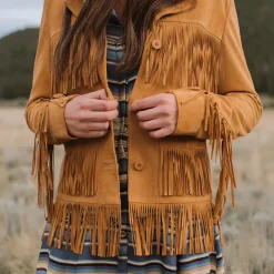 Fringe Suede Jacket