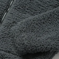 Fuzzy Teddy Bear Fleece Jacket