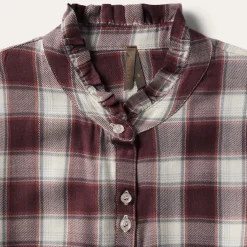 Gaucho Plaid Prairie Shirt Dress