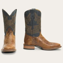 Goddard Burnished Blue  Brown Leather Boot