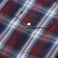 Good Luck Plaid Western Shirt
