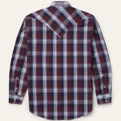 Good Luck Plaid Western Shirt