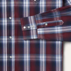 Good Luck Plaid Western Shirt