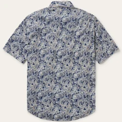 Greenspring Paisley Short Sleeve Western Shirt