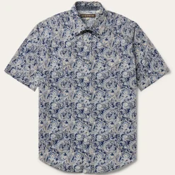 Greenspring Paisley Short Sleeve Western Shirt