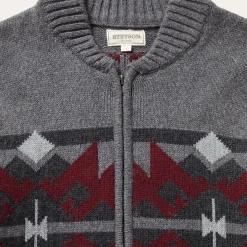 Grey Aztec Cardigan