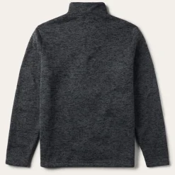 Grey Bonded Knit Sweater
