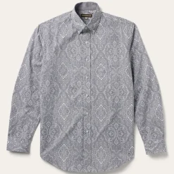 Highland Paisley Button-Front Shirt