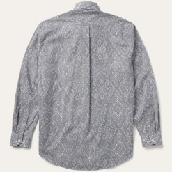 Highland Paisley Button-Front Shirt