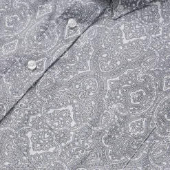 Highland Paisley Button-Front Shirt