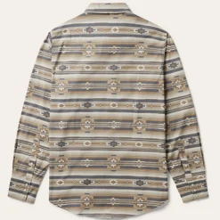 Horizontal Aztec Print Western Shirt