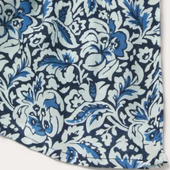 Indigo Tapestry Print Prairie Dress
