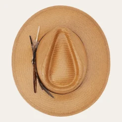 Juno Shantung Straw Fedora