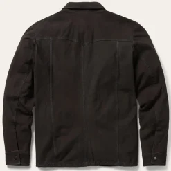 Leather Western Shirt Jacket