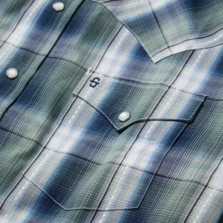 Lucky Diamond Plaid Western Shirt