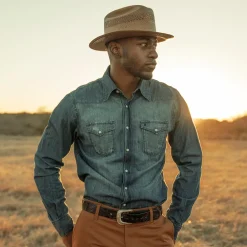 Medium Blue Denim Shirt