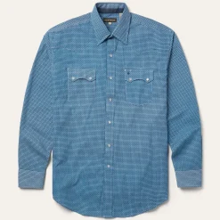 Micro Print Western Shirt