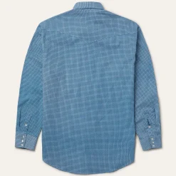 Micro Print Western Shirt
