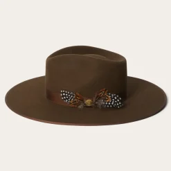 Midtown Wide Flat Brim Hat