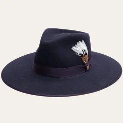 Midtown Wide Flat Brim Hat