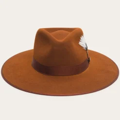 Midtown Wide Flat Brim Hat