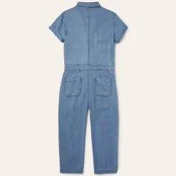Notch Collar Jumpsuit