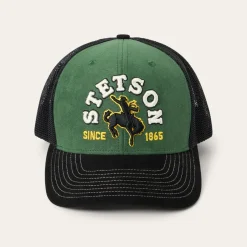 Olive Cowboy Trucker Cap