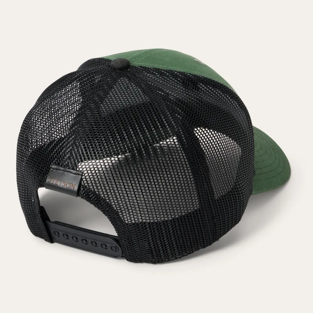 Olive Sunset Trucker Cap
